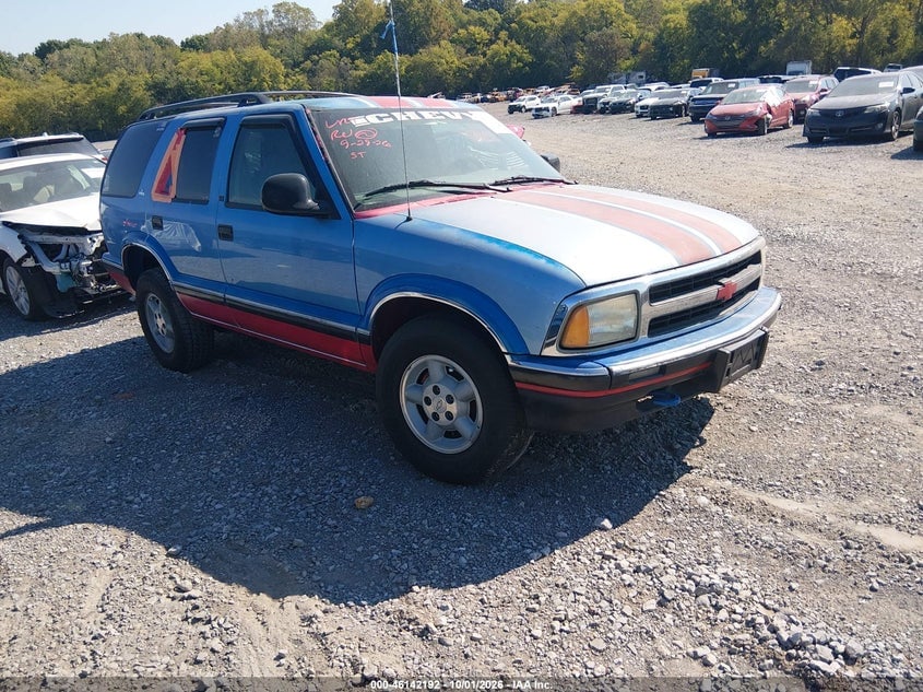 1996 CHEVROLET BLAZER | 1GNDT13W8T2229444 | UPCARS