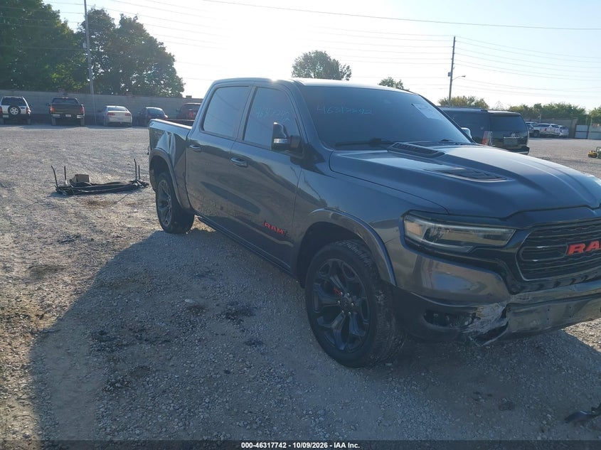 2022 RAM 1500 LIMITED  4X4 5'7 BOX | 1C6SRFHT9NN435066 | UPCARS