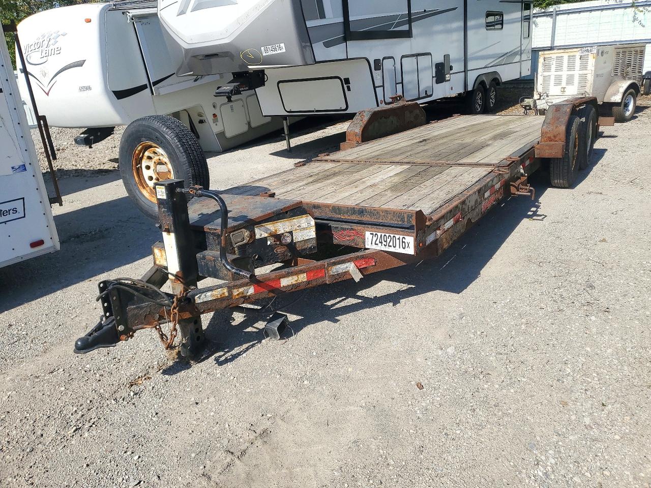 2018 TRAILERMAN UNKNOWN CTT7616N14 EQUIPMENT TRAILER | 5L3CX2221JL002047 | UPCARS