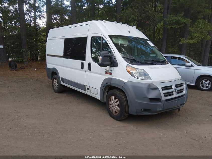 2014 RAM PROMASTER 1500 | 3C6TRVBG2EE102139 | UPCARS