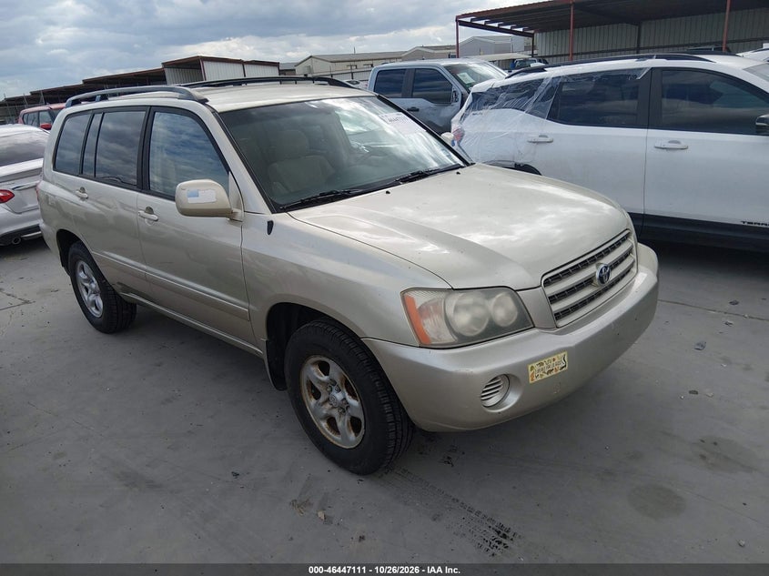 2003 TOYOTA HIGHLANDER | JTEHD21A230021779 | UPCARS