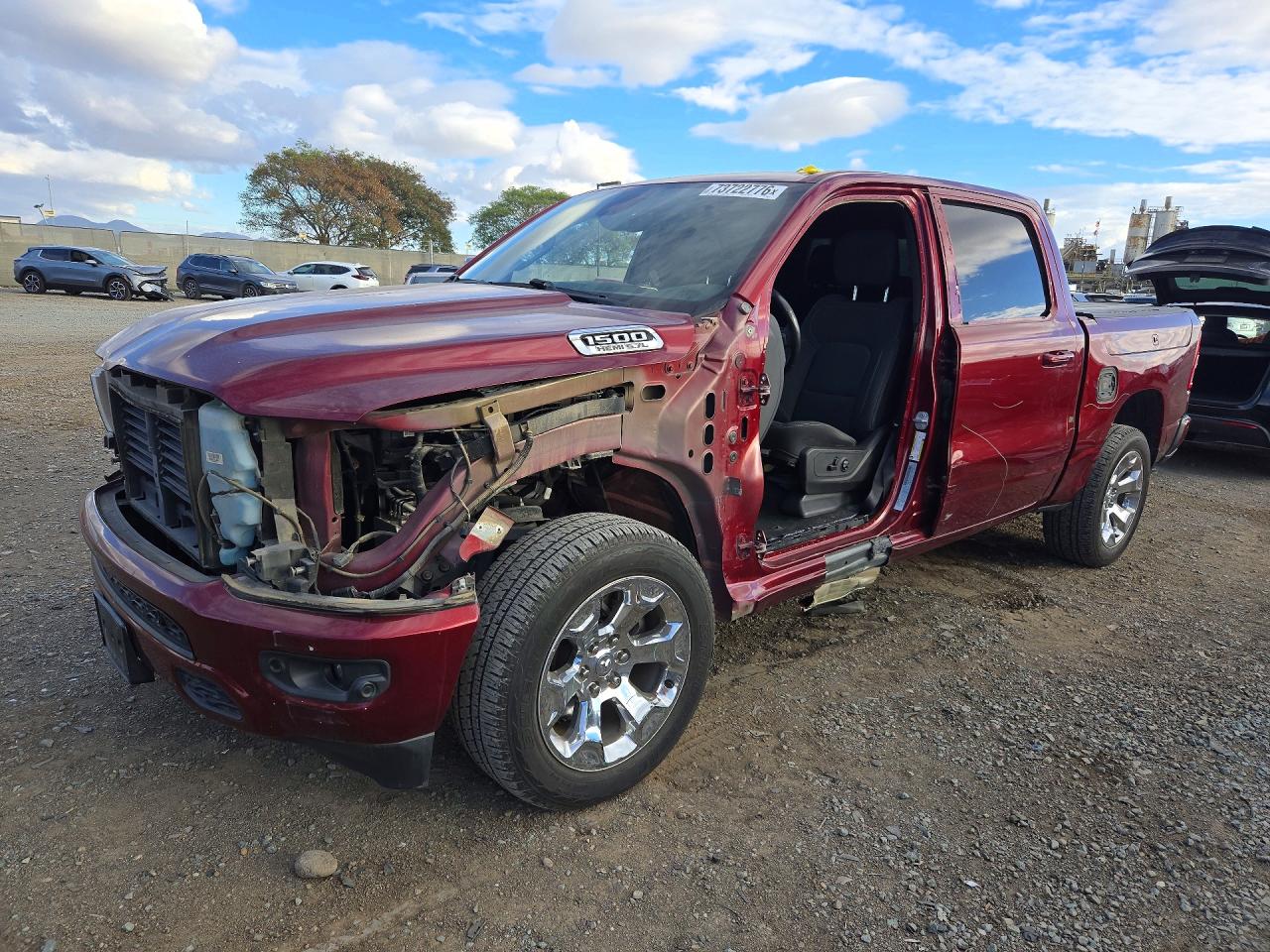 2019 RAM 1500 BIG HORN/LONE STAR | 1C6RREFT0KN814013 | UPCARS