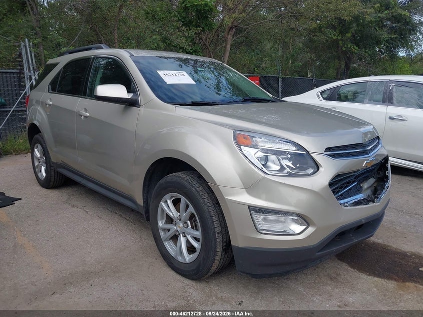 2016 CHEVROLET EQUINOX LT | 2GNALCEK1G1166380 | UPCARS