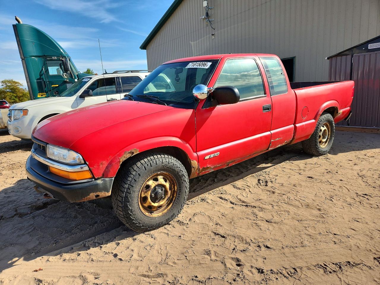 2002 CHEVROLET S10 | 1GCDT19W128226588 | UPCARS