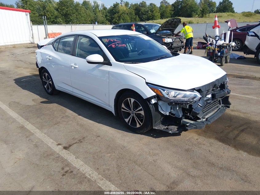 2022 NISSAN SENTRA SV XTRONIC CVT | 3N1AB8CV0NY302327 | UPCARS