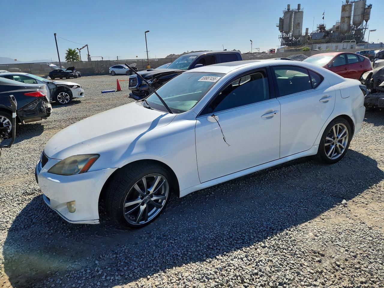 2008 LEXUS IS BASE | JTHBK262285064237 | UPCARS
