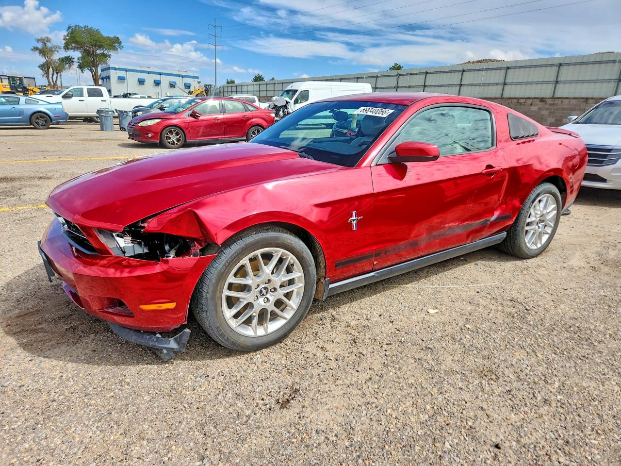 2012 FORD MUSTANG | 1ZVBP8AM7C5272764 | UPCARS