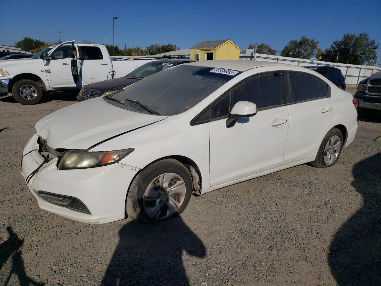 2013 HONDA CIVIC LX | 19XFB2F55DE294771 | UPCARS