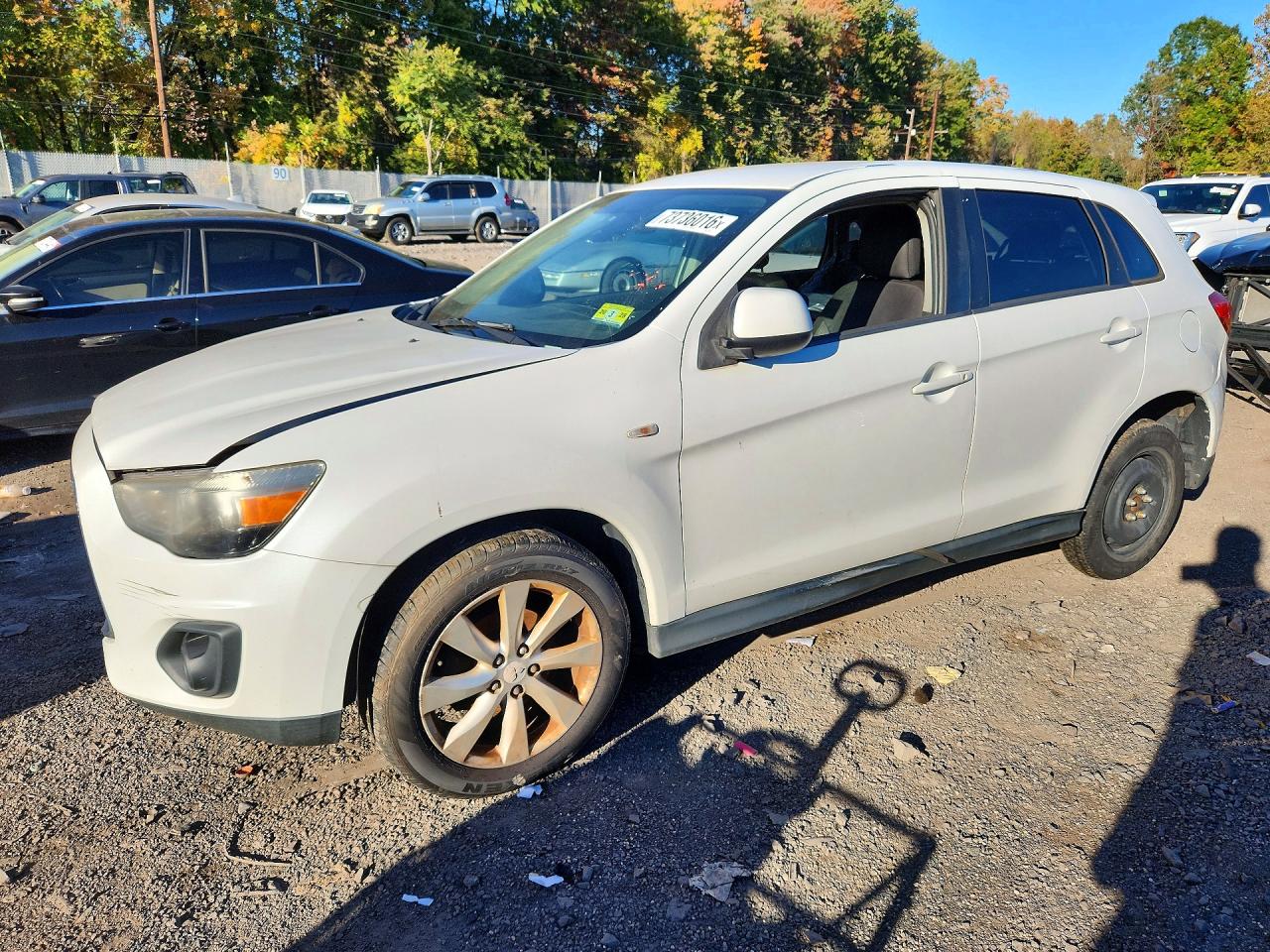 2013 MITSUBISHI OUTLANDER ES | 4A4AP3AU9DE016332 | UPCARS