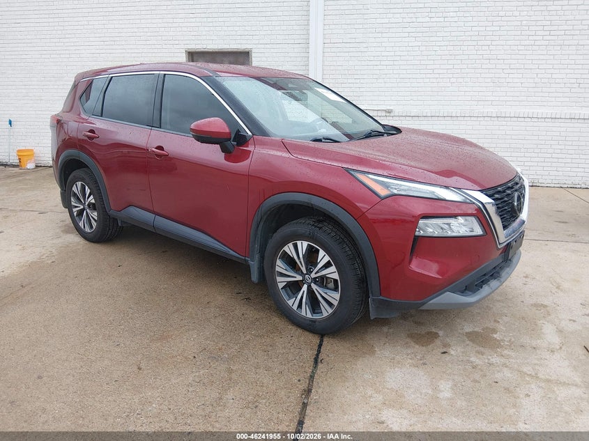 2021 NISSAN ROGUE SV FWD | JN8AT3BA9MW008107 | UPCARS