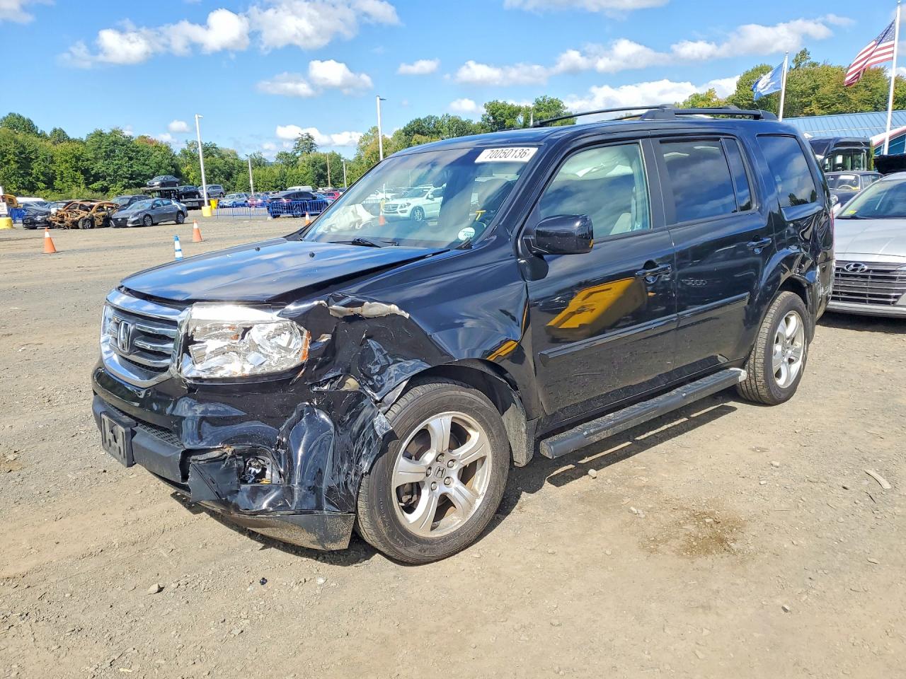 2012 HONDA PILOT EXLN | 5FNYF4H72CB071765 | UPCARS