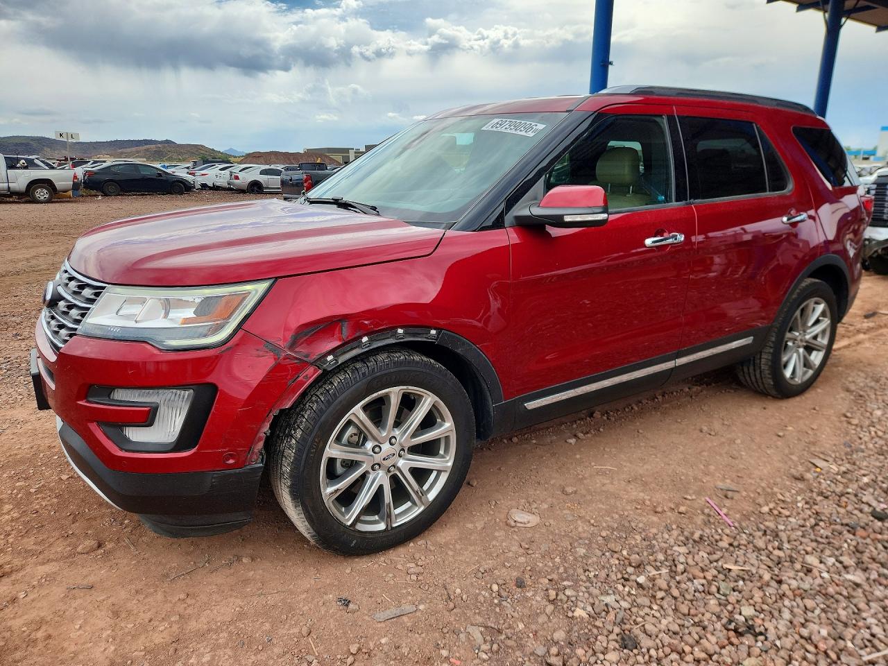 2017 FORD EXPLORER LIMITED | 1FM5K7F84HGE42252 | UPCARS