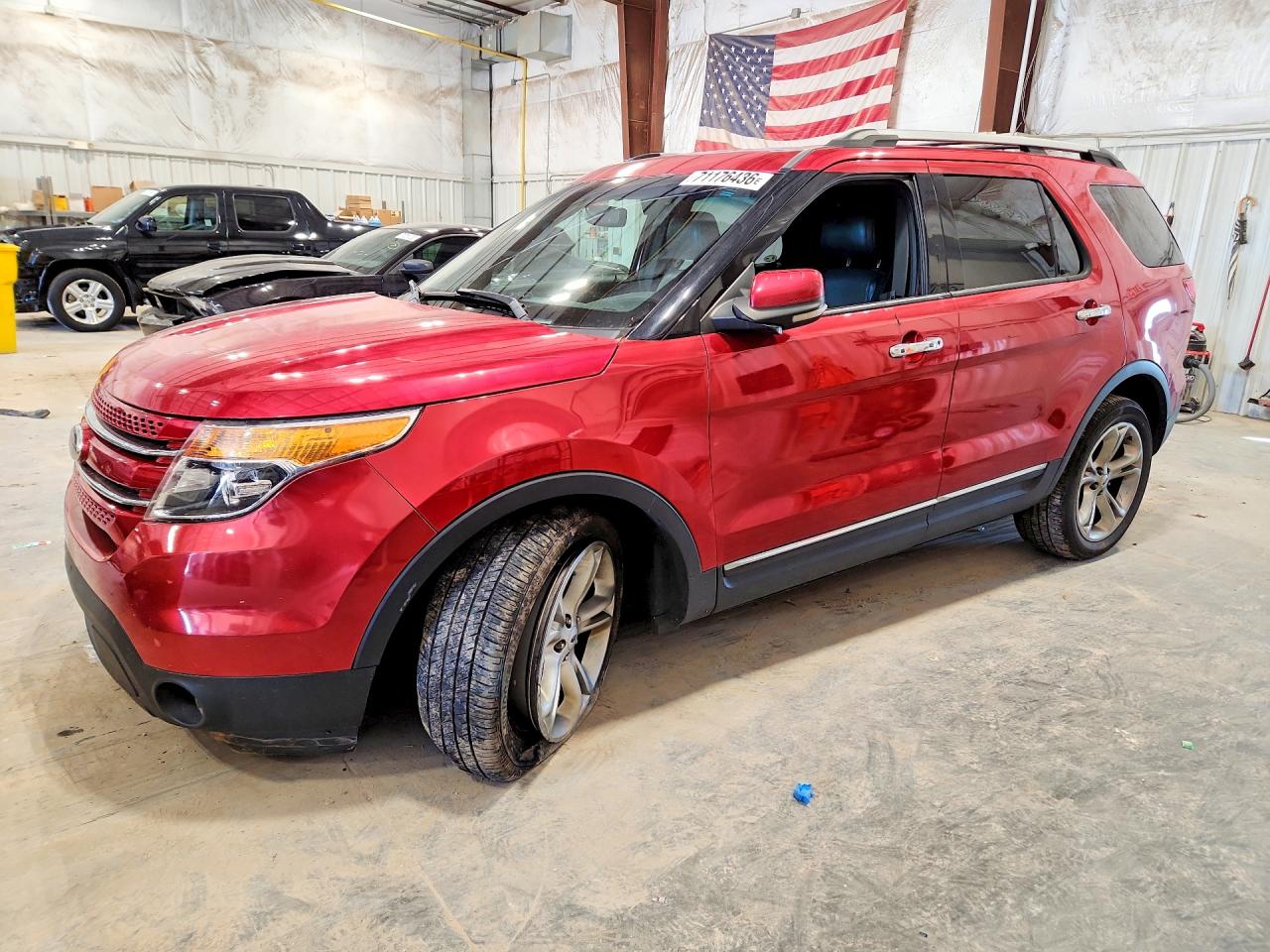 2012 FORD EXPLORER LIMITED | 1FMHK8F8XCGA31031 | UPCARS