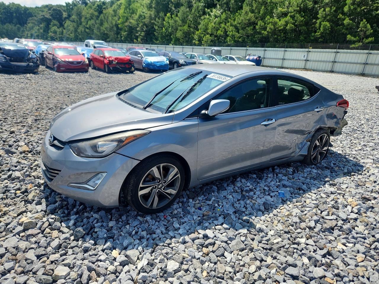 2015 HYUNDAI ELANTRA LIMITED | KMHDH4AE4FU424354 | UPCARS