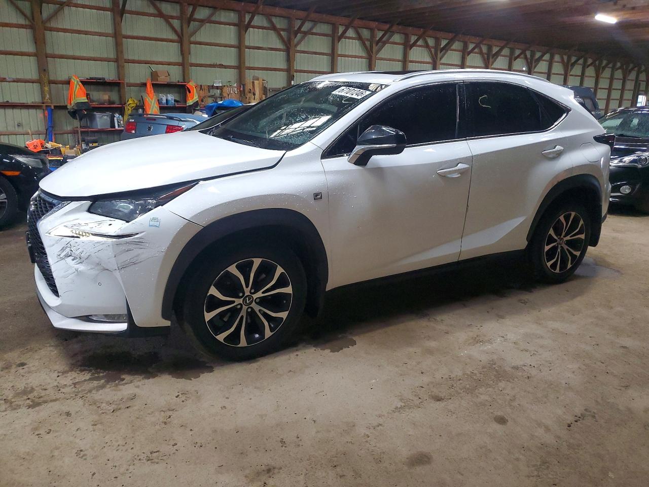 2017 LEXUS NX 200T BASE | JTJBARBZ4H2141527 | UPCARS