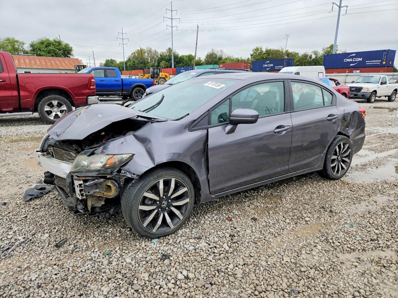 2014 HONDA CIVIC EXL | 2HGFB2F95EH543175 | UPCARS