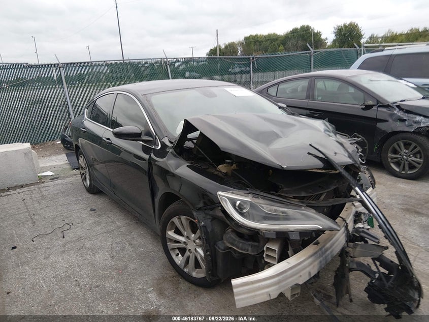 2015 CHRYSLER 200 LIMITED | 1C3CCCAB1FN547204 | UPCARS