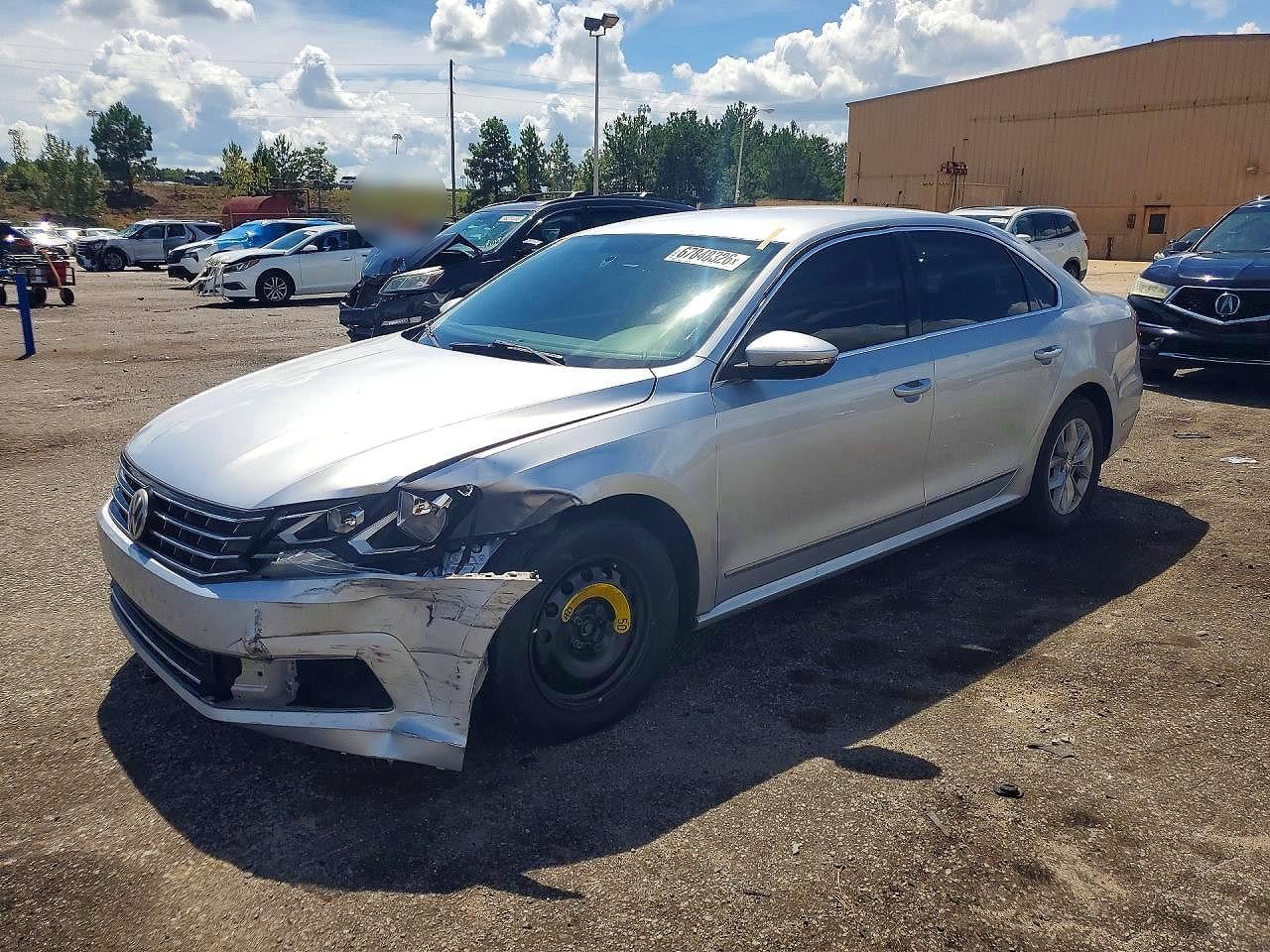2017 VOLKSWAGEN PASSAT S | 1VWAT7A38HC064355 | UPCARS