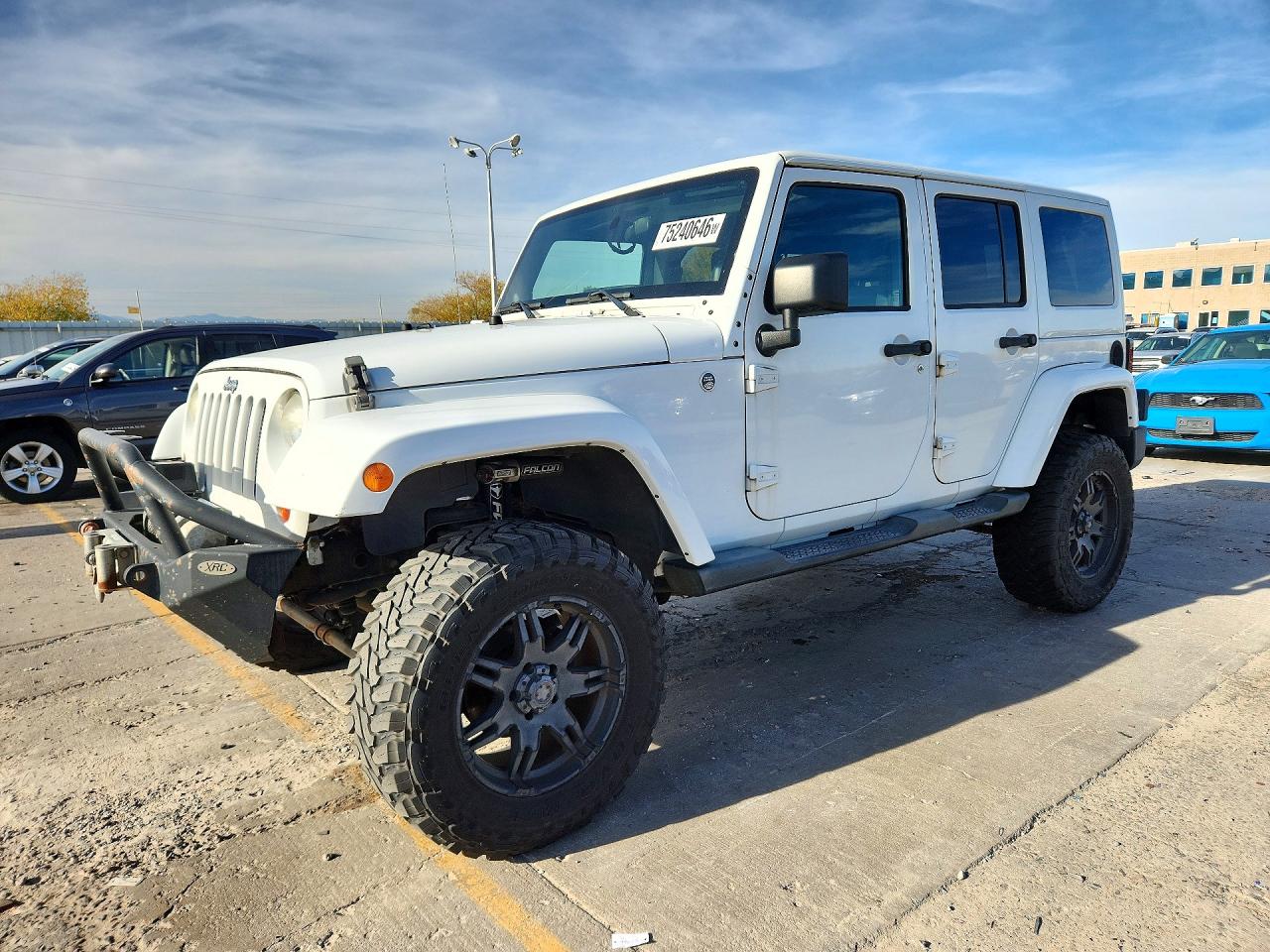 2012 JEEP WRANGLER SAHARA | 1C4BJWEG6CL205341 | UPCARS