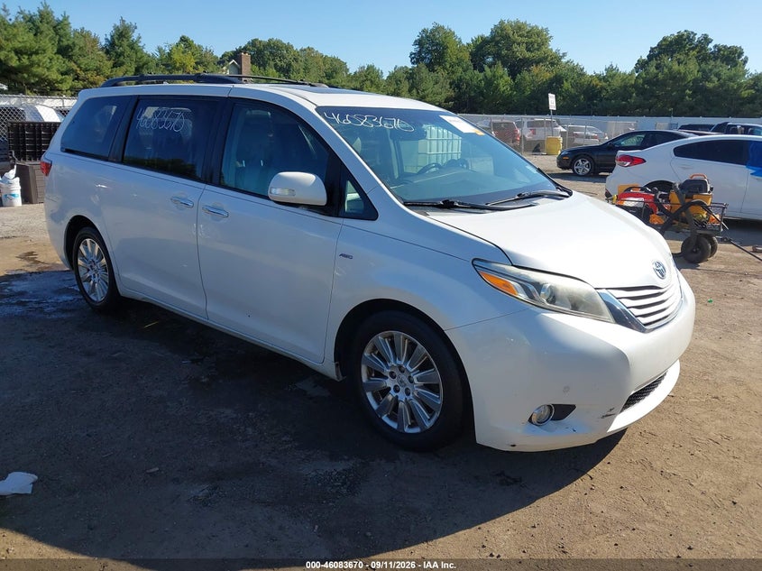 2016 TOYOTA SIENNA LIMITED PREMIUM 7 PASSENGER | 5TDDK3DC8GS133193 | UPCARS