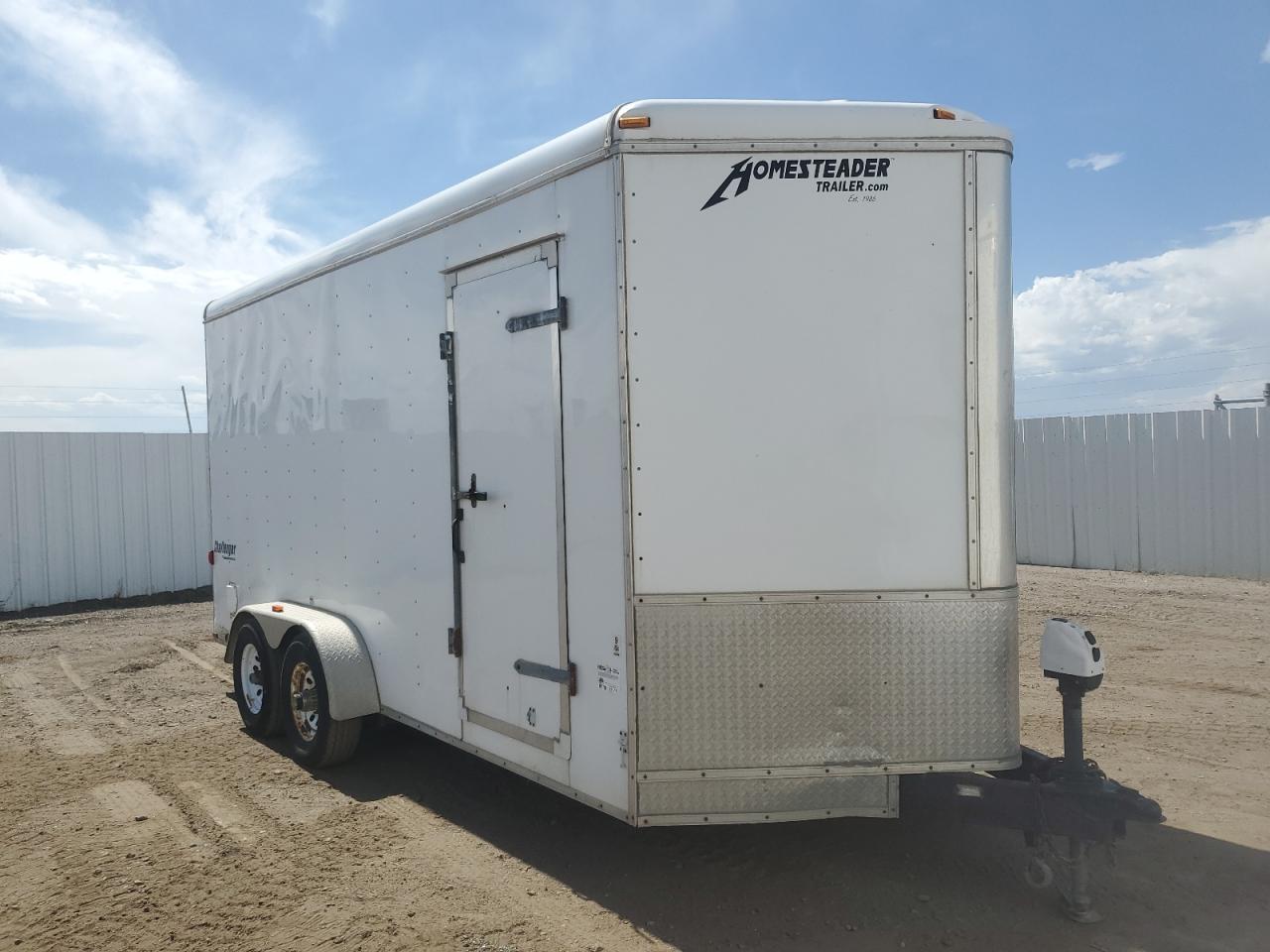 2016 HOME MADE UNKNOWN HOMESTEADER 716CT ENCLOSED CARGO TRAILER | 5HABE1627GN046032 | UPCARS