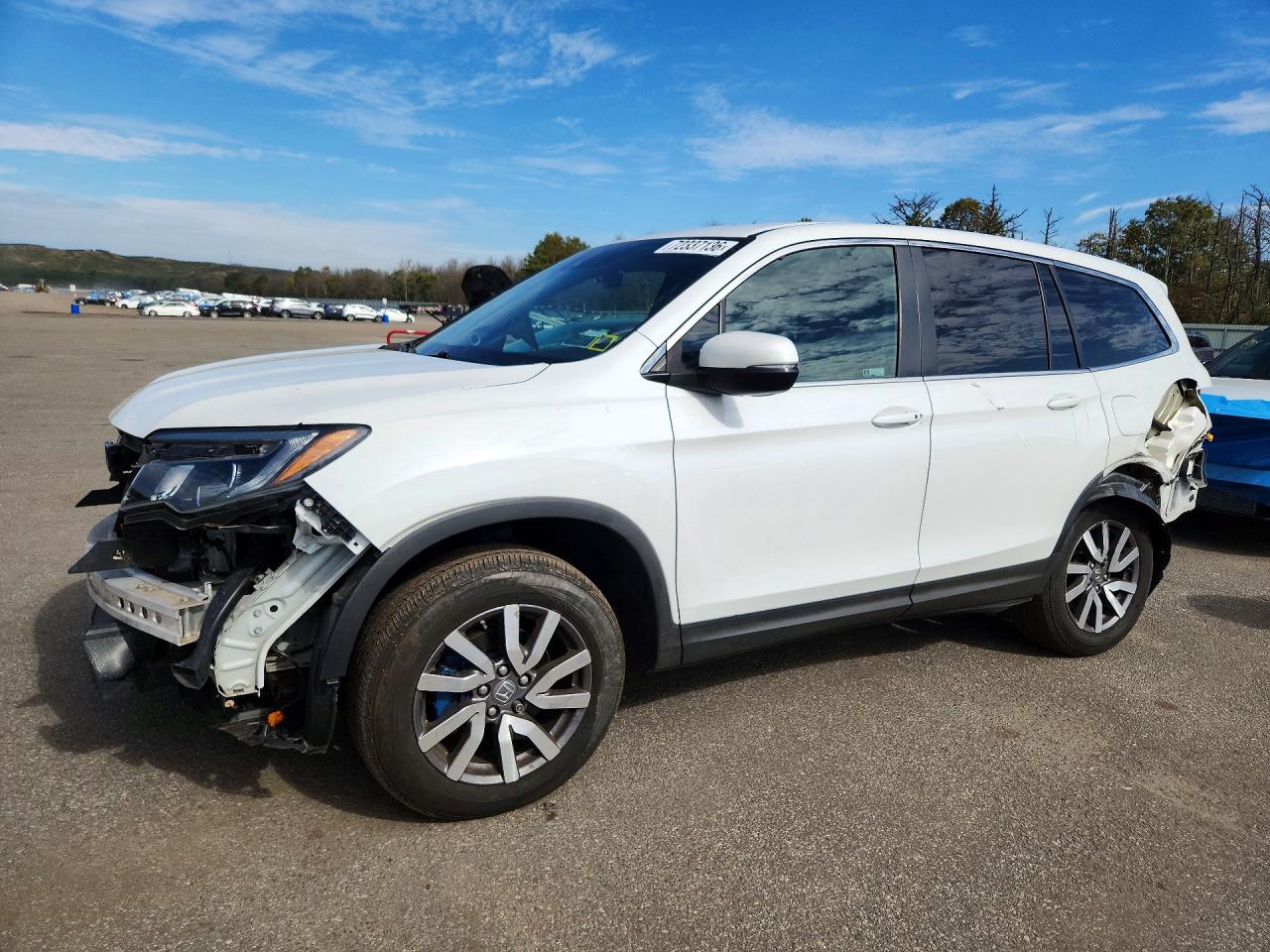 2021 HONDA PILOT EXL | 5FNYF6H59MB037950 | UPCARS