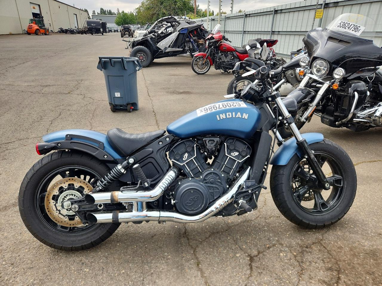 2021 INDIAN MOTORCYCLE CO. MOTORCYCLE BOBBER SIXTY ABS | 56KMTA117M3179013 | UPCARS