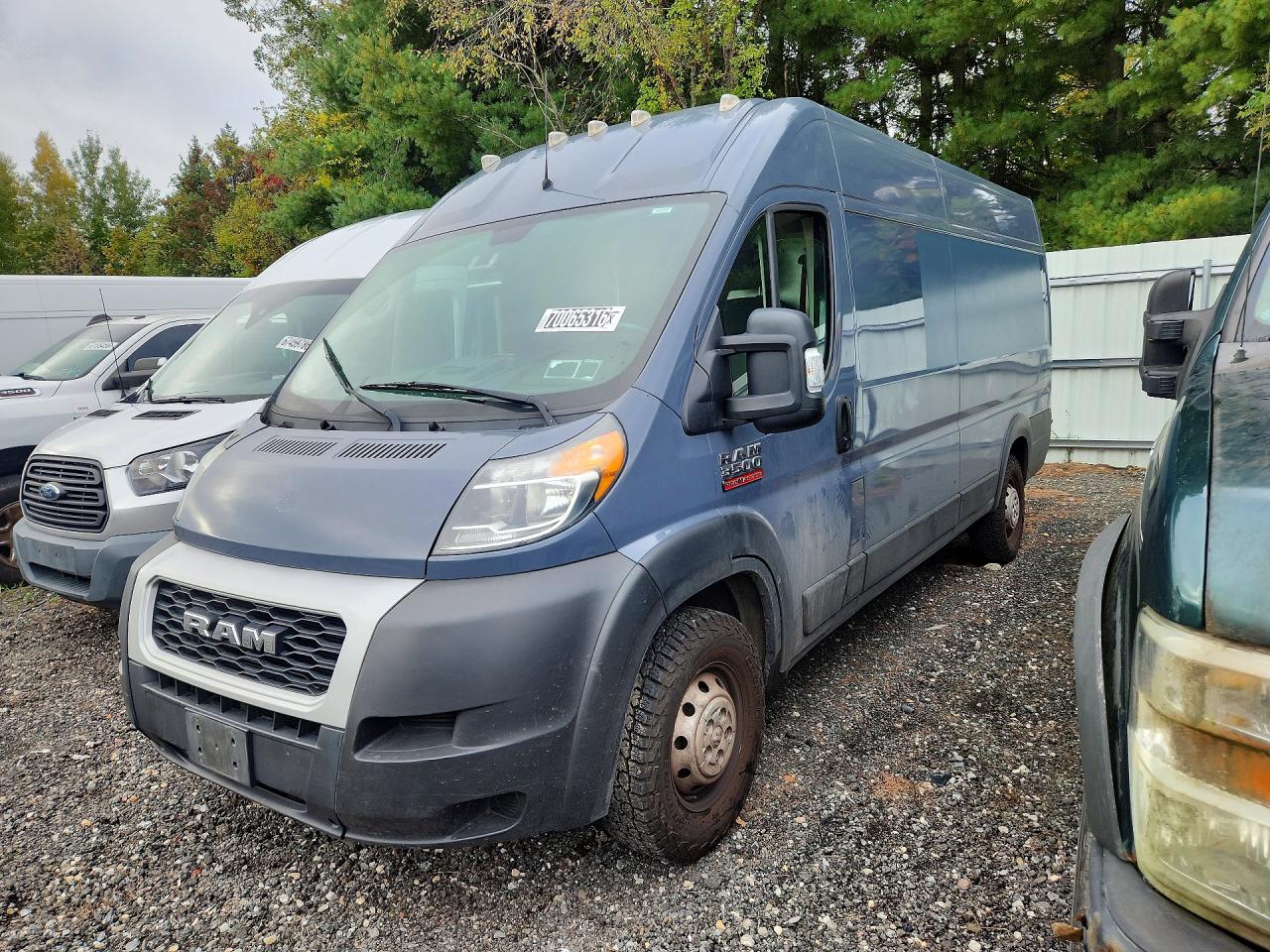 2020 RAM PROMASTER DELIVERY VAN | 3C6URVJG9LE139935 | UPCARS