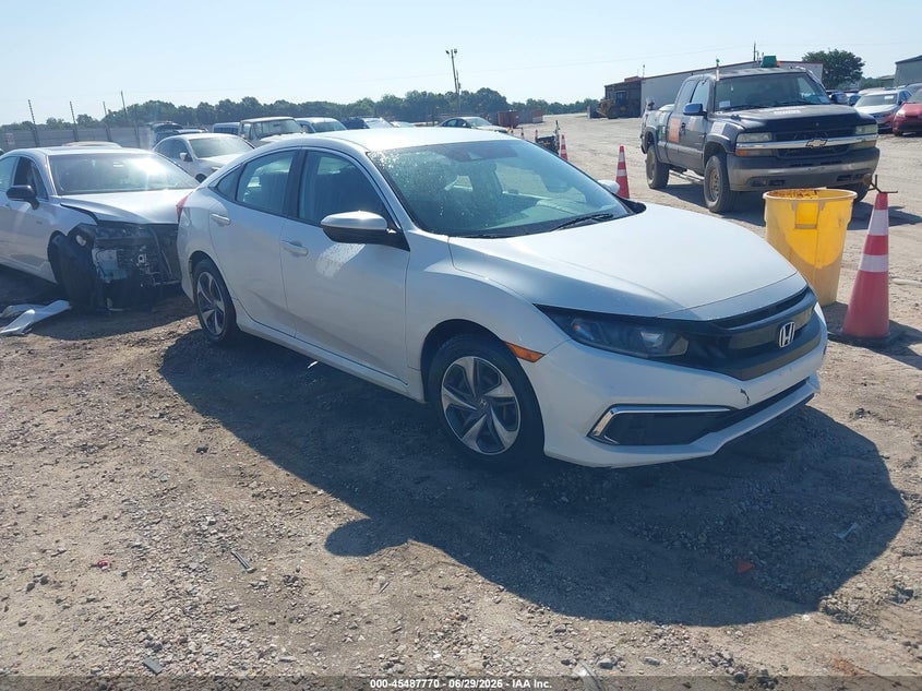 2019 HONDA CIVIC LX | 19XFC2F66KE027075 | UPCARS