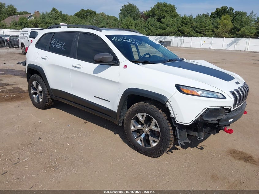 2015 JEEP CHEROKEE TRAILHAWK | 1C4PJMBB3FW746644 | UPCARS