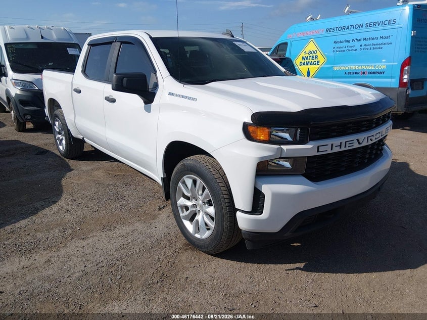 2022 CHEVROLET SILVERADO 1500 LTD 2WD  SHORT BED CUSTOM | 1GCPWBEK7NZ174007 | UPCARS
