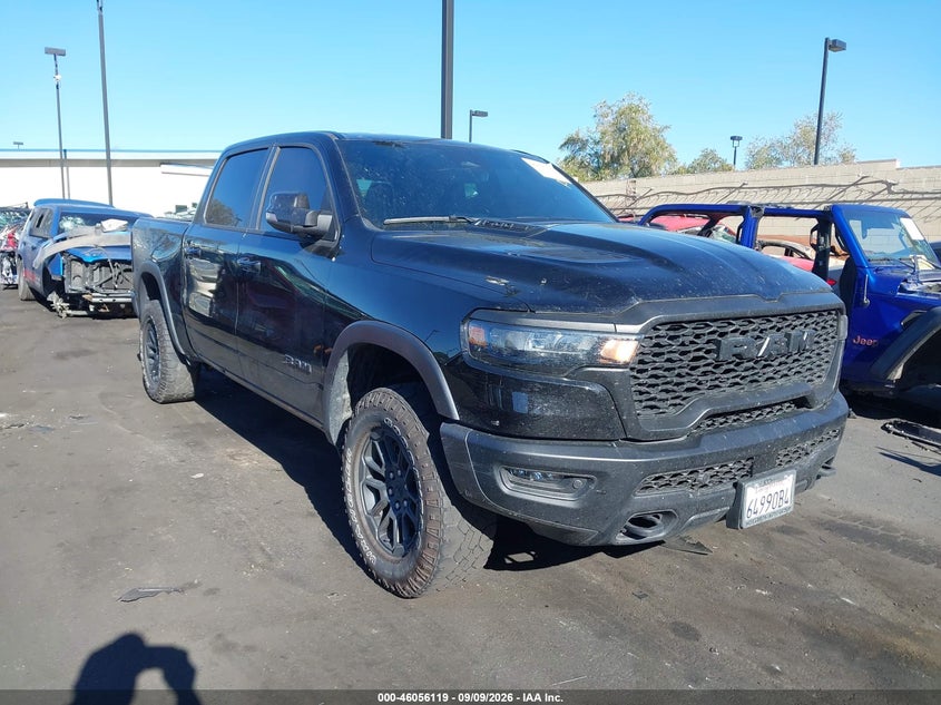 2025 RAM 1500 REBEL  4X4 5'7 BOX | 1C6SRFLP6SN598425 | UPCARS
