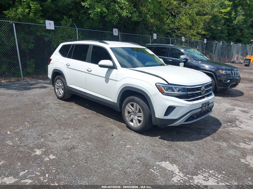 2021 VOLKSWAGEN ATLAS 2.0T S | 1V2GP2CA6MC565883 | UPCARS