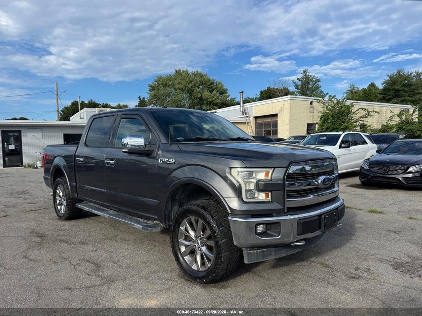 2017 FORD F-150 LARIAT | 1FTEW1EF4HFA21904 | UPCARS