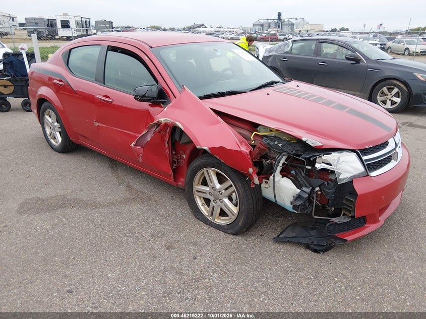 2012 DODGE AVENGER SXT | 1C3CDZCB2CN162565 | UPCARS