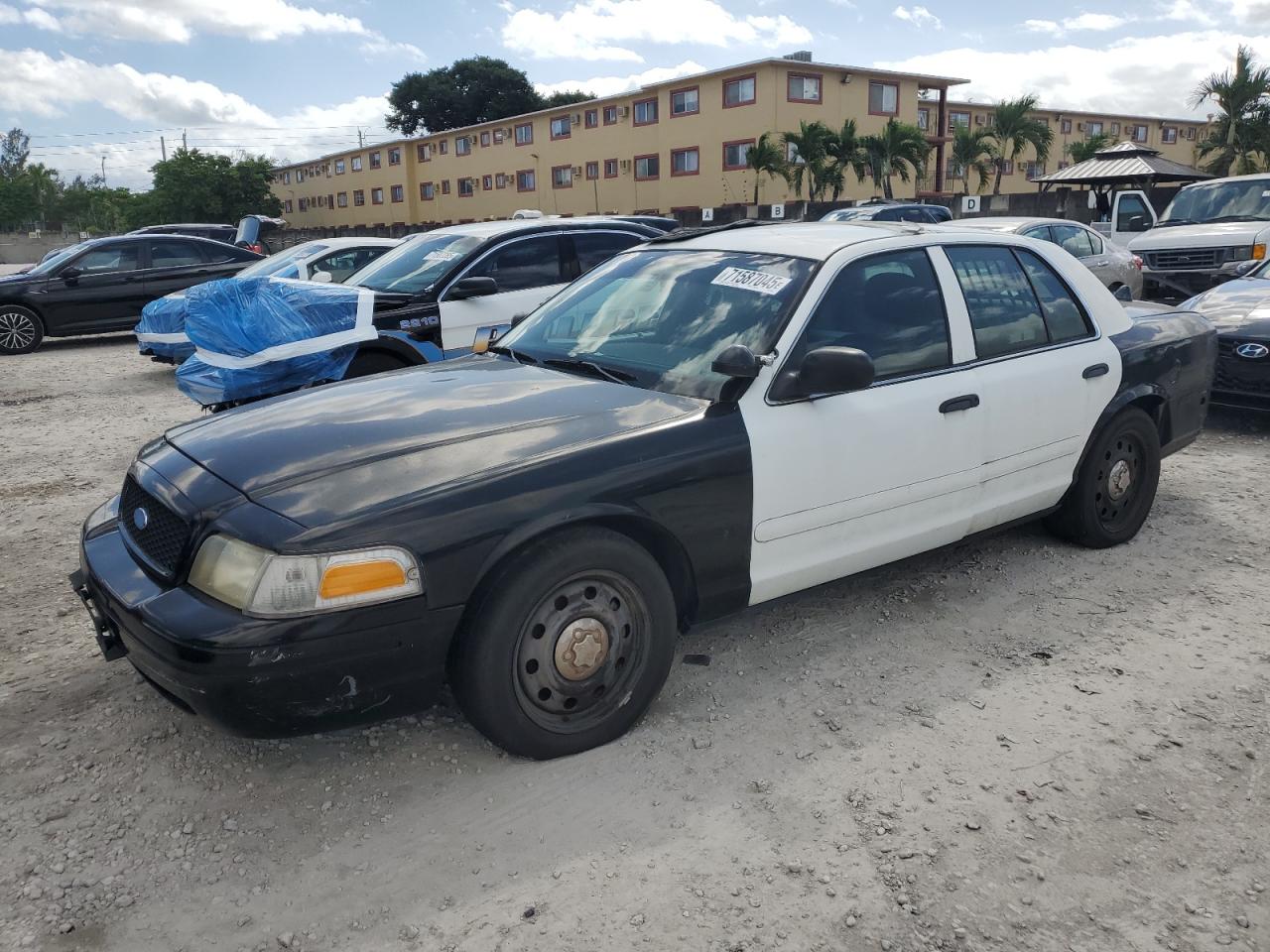2008 FORD CROWN VIC POLICE INTERCEPTOR | 2FAFP71V68X155471 | UPCARS