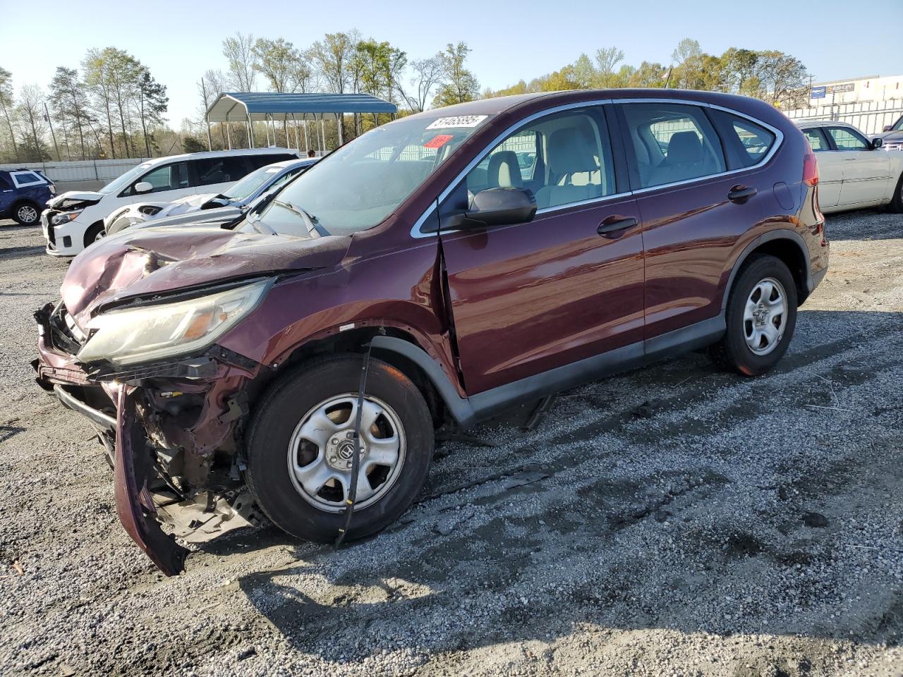 2015 HONDA CRV LX | 5J6RM4H34FL046062 | UPCARS