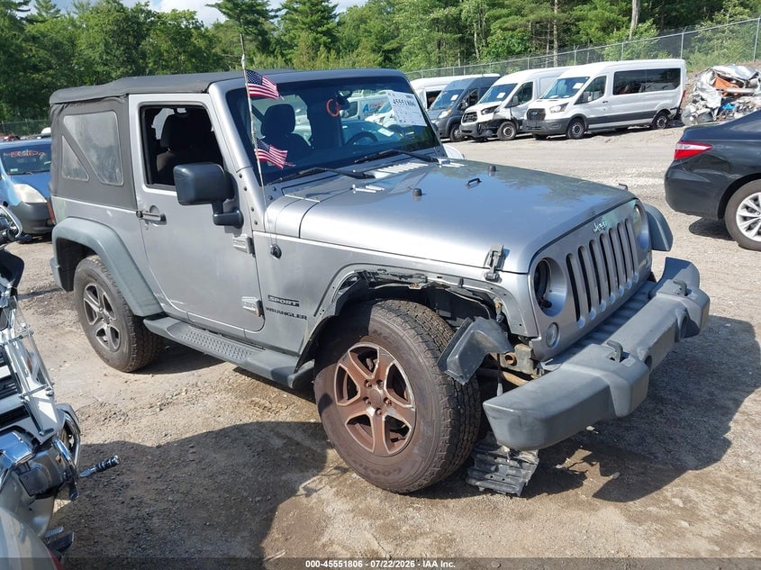 2015 JEEP WRANGLER SPORT | 1C4AJWAG0FL646193 | UPCARS