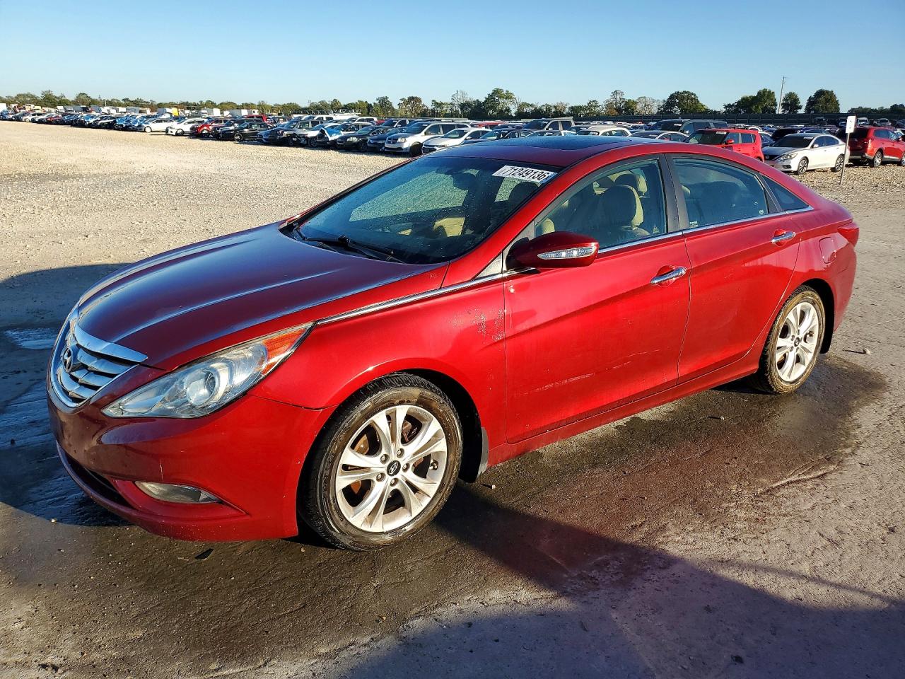 2013 HYUNDAI SONATA LIMITED | 5NPEC4AC0DH586754 | UPCARS