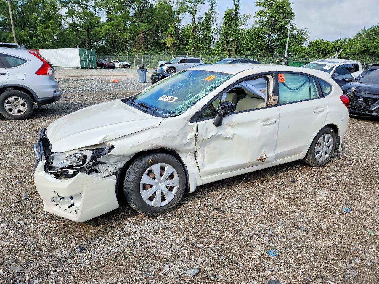 2016 SUBARU IMPREZA | JF1GPAA63G8284387 | UPCARS
