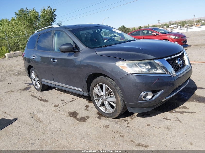 2013 NISSAN PATHFINDER PLATINUM | 5N1AR2MN2DC608873 | UPCARS