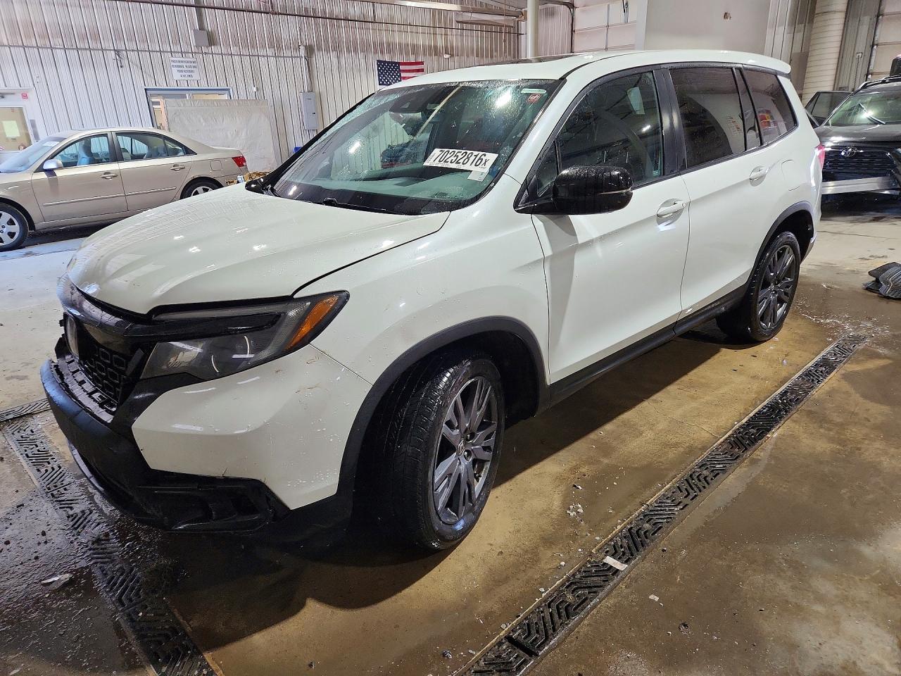 2021 HONDA PASSPORT EXL | 5FNYF8H55MB006786 | UPCARS