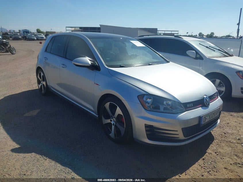 2015 VOLKSWAGEN GOLF GTI 2.0T AUTOBAHN 4-DOOR | 3VW4T7AU9FM019314 | UPCARS