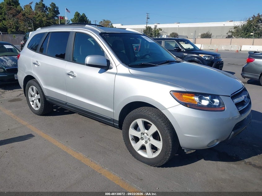 2007 HYUNDAI SANTA FE LIMITED/SE | 5NMSH73E27H044075 | UPCARS