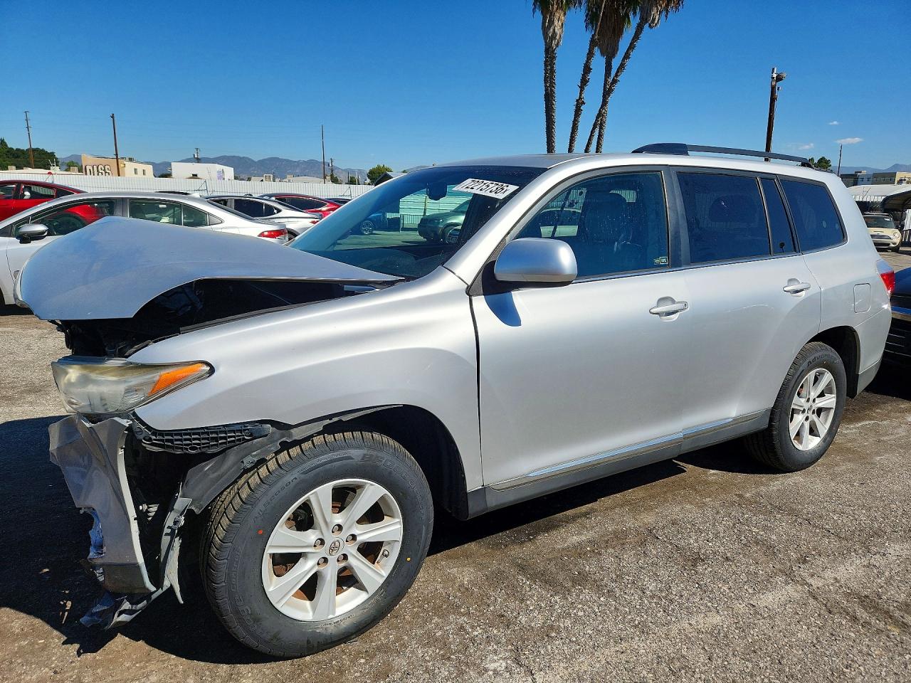 2013 TOYOTA HIGHLANDER SE | 5TDZK3EH9DS122361 | UPCARS