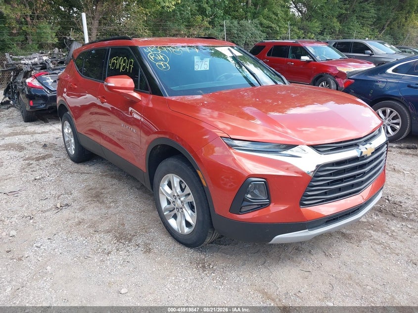 2022 CHEVROLET BLAZER FWD 2LT | 3GNKBCR49NS126603 | UPCARS