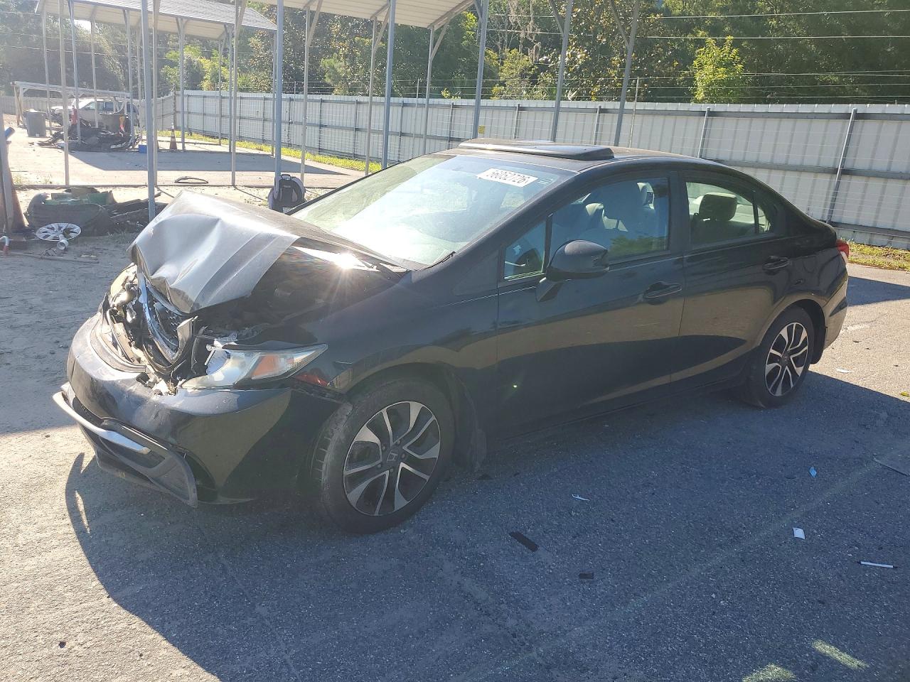 2013 HONDA CIVIC EX | 19XFB2F88DE078634 | UPCARS