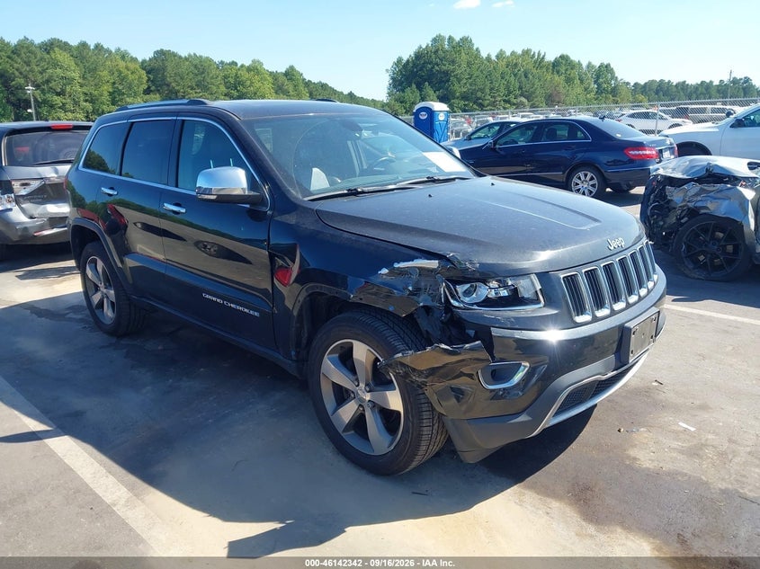 2016 JEEP GRAND CHEROKEE LIMITED | 1C4RJFBGXGC504646 | UPCARS