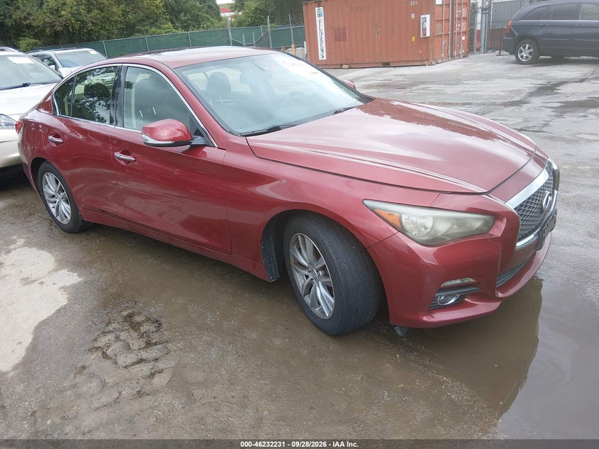 2014 INFINITI Q50 PREMIUM | JN1BV7AR3EM680740 | UPCARS