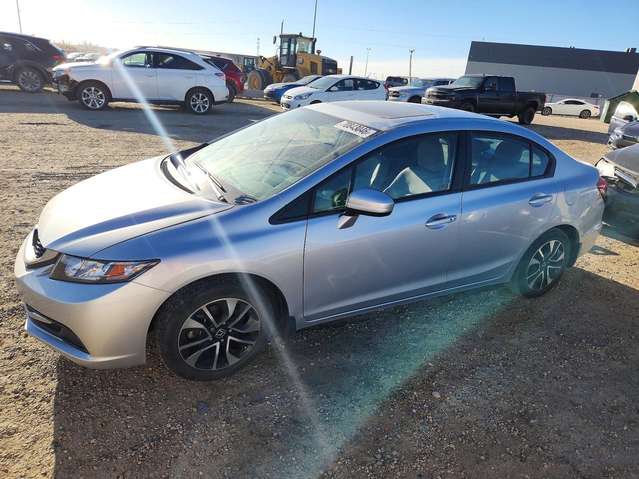 2014 HONDA CIVIC LX | 2HGFB2F52EH005840 | UPCARS